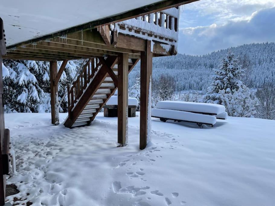 Willa Chalet Situe Au Grand Valtin Ban-sur-Meurthe-Clefcy Zewnętrze zdjęcie